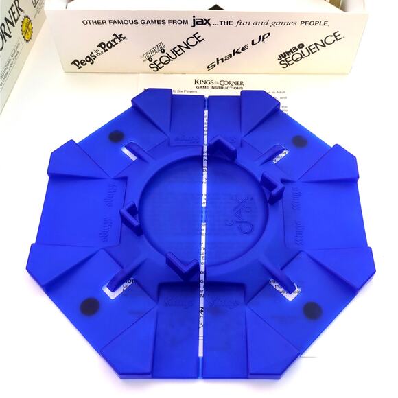 Vintage 1996 KINGS IN THE CORNER Card Game JAX LTD Great Game For All Complete - Picture 5 of 5